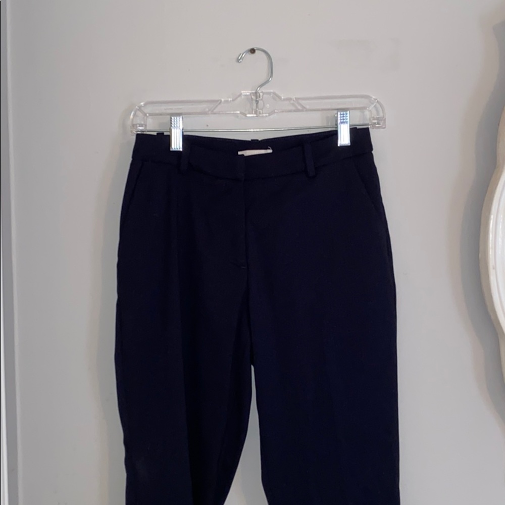 H&M Size 6 or 4 Dark Blue Ankle-Length Slacks